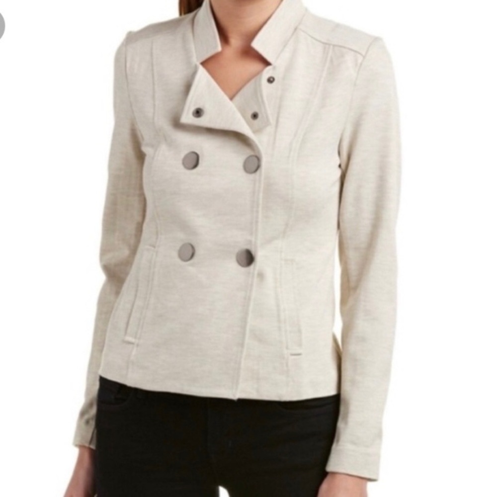 Cabi Women’s Beige Charlie Double Breasted Jacket